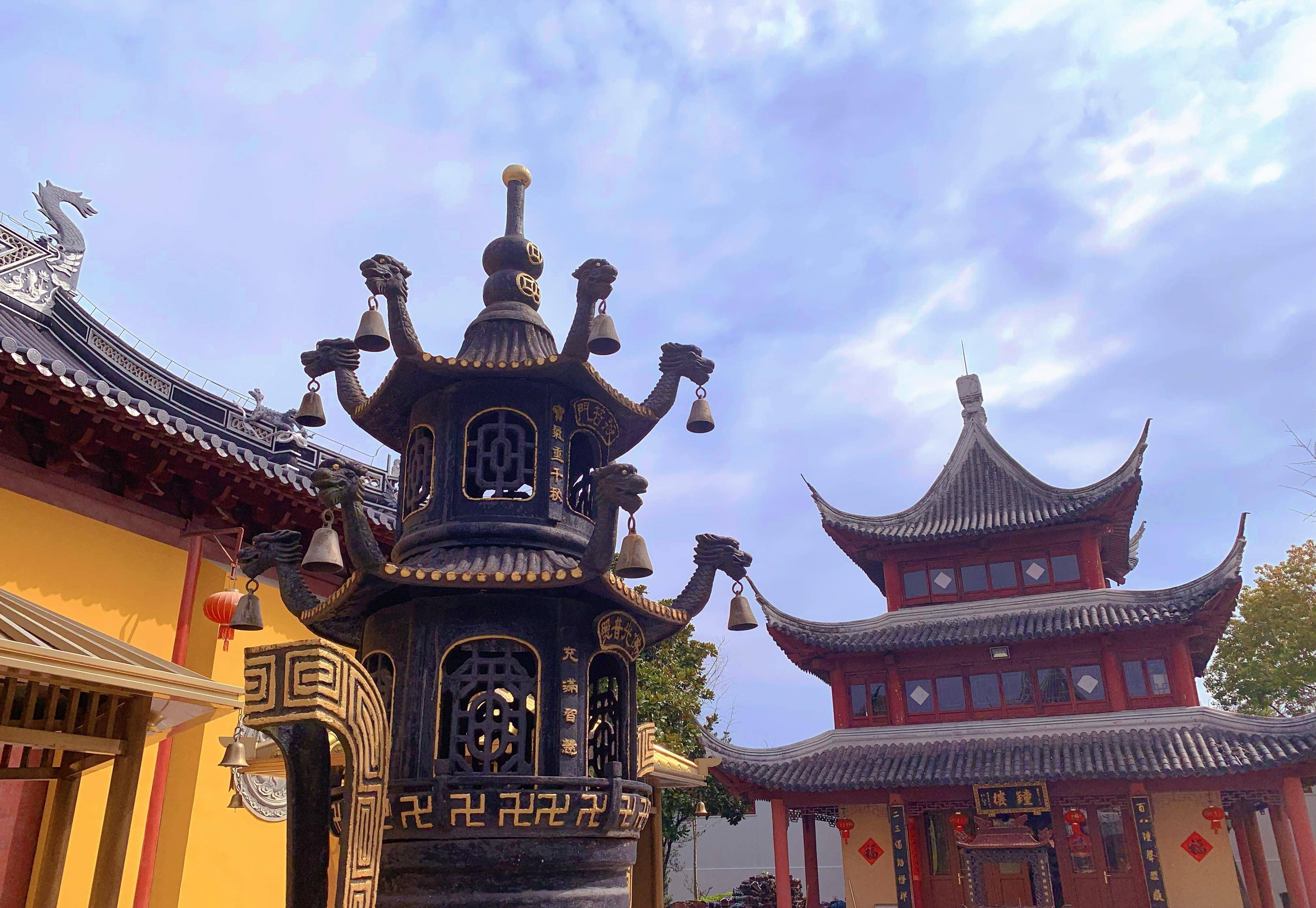 上海奉贤洪福寺,福地禅院,风水宝地.