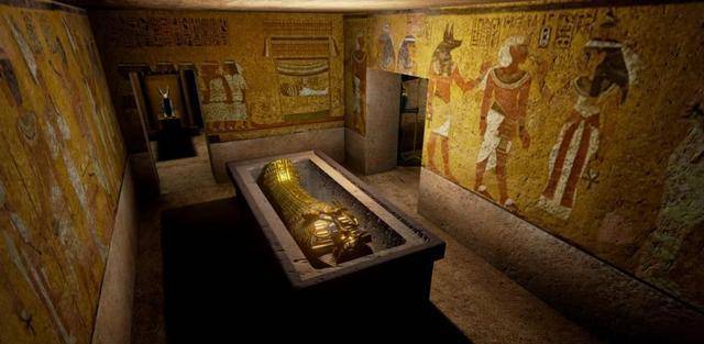 天选法老图坦卡蒙,用金棺下葬,陪葬的黄金面罩更是估值10兆美金
