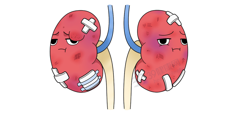 肾脏受损,会有3个部位异常,具体是哪里?
