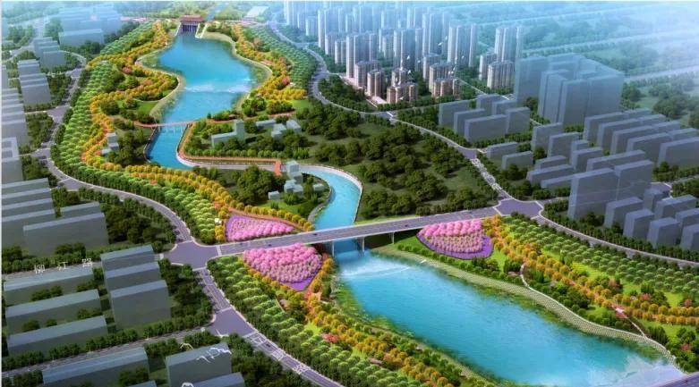 720特大暴雨灾后重建工程-郑州市金水河综合整治工程最新进展_河道