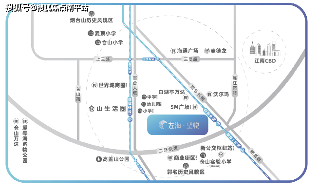 路線,通達全城;◎軌道交通:最近約260米步行可至地鐵1號線白湖亭c站口