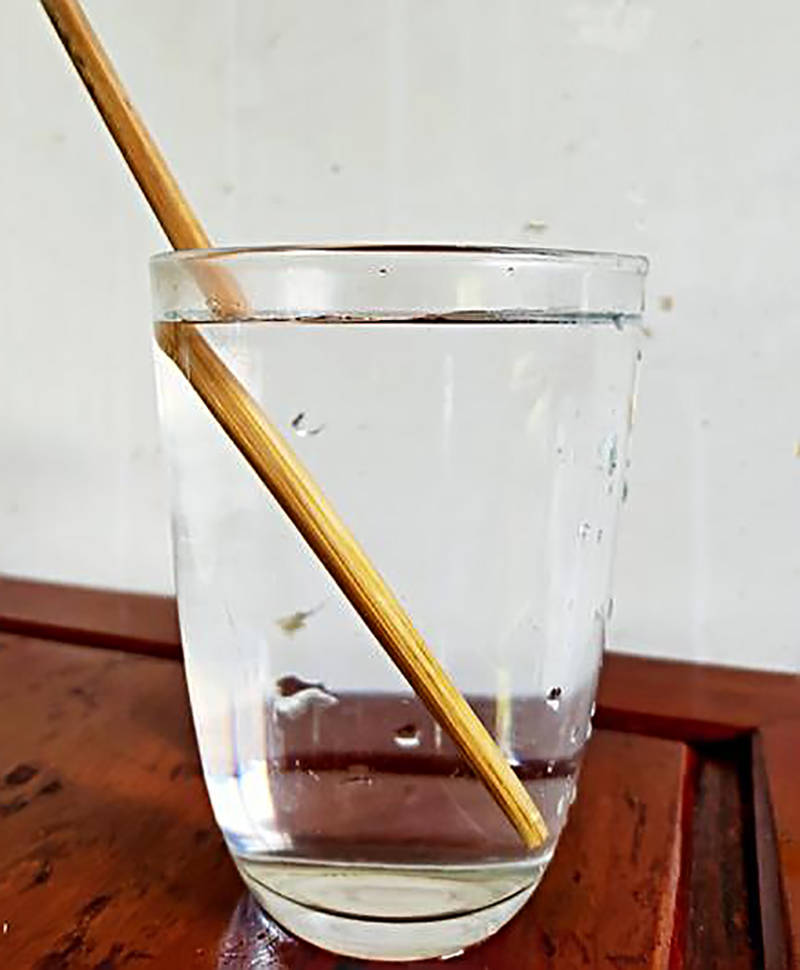 筷子在水里折射原理图图片