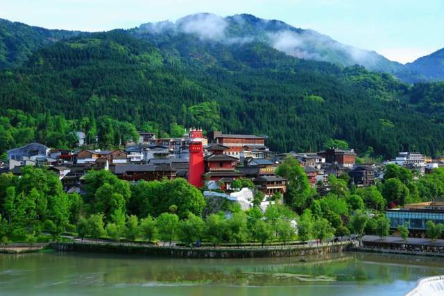 5h!汶川这个古镇,坐拥美景美食!该火了!_水磨_老街_羌族