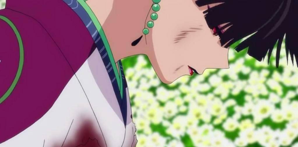 无女是在《犬夜叉》第12集出现的一个很小的角色