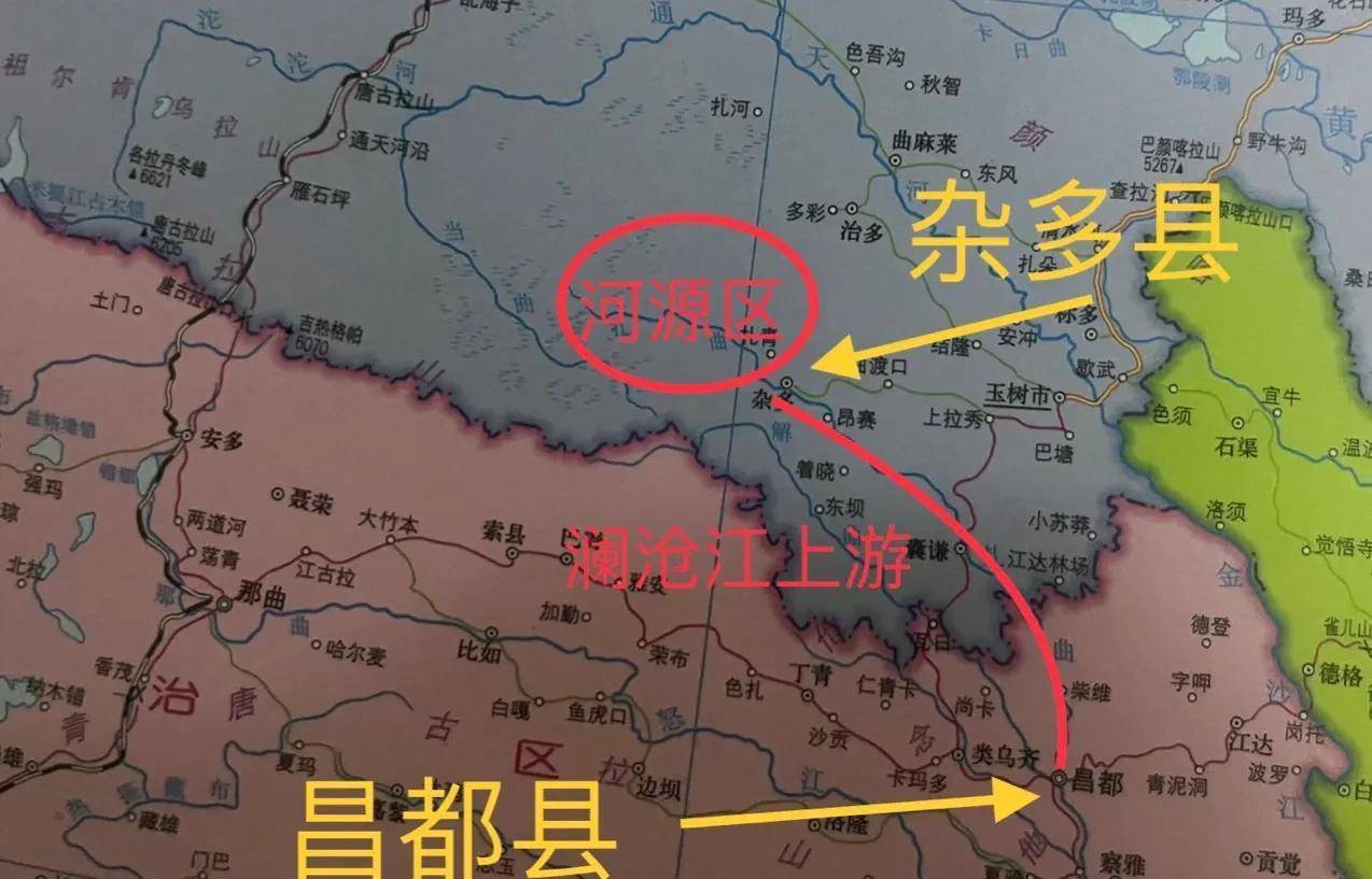 澜沧江-湄公河:有"东方多瑙河"之称_云南省_杂多县_西藏自治区