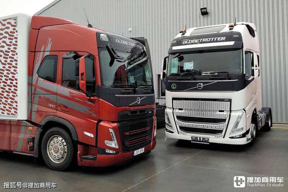 配置丰富舒适度高,新一代沃尔沃fm载货车实拍_搜狐汽车_搜狐网