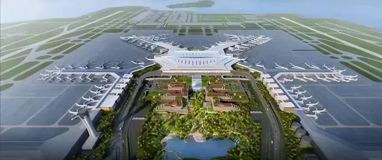 厦门新机场建设效果图厦门新机场暂定名为厦门翔安国际机场(xiamen