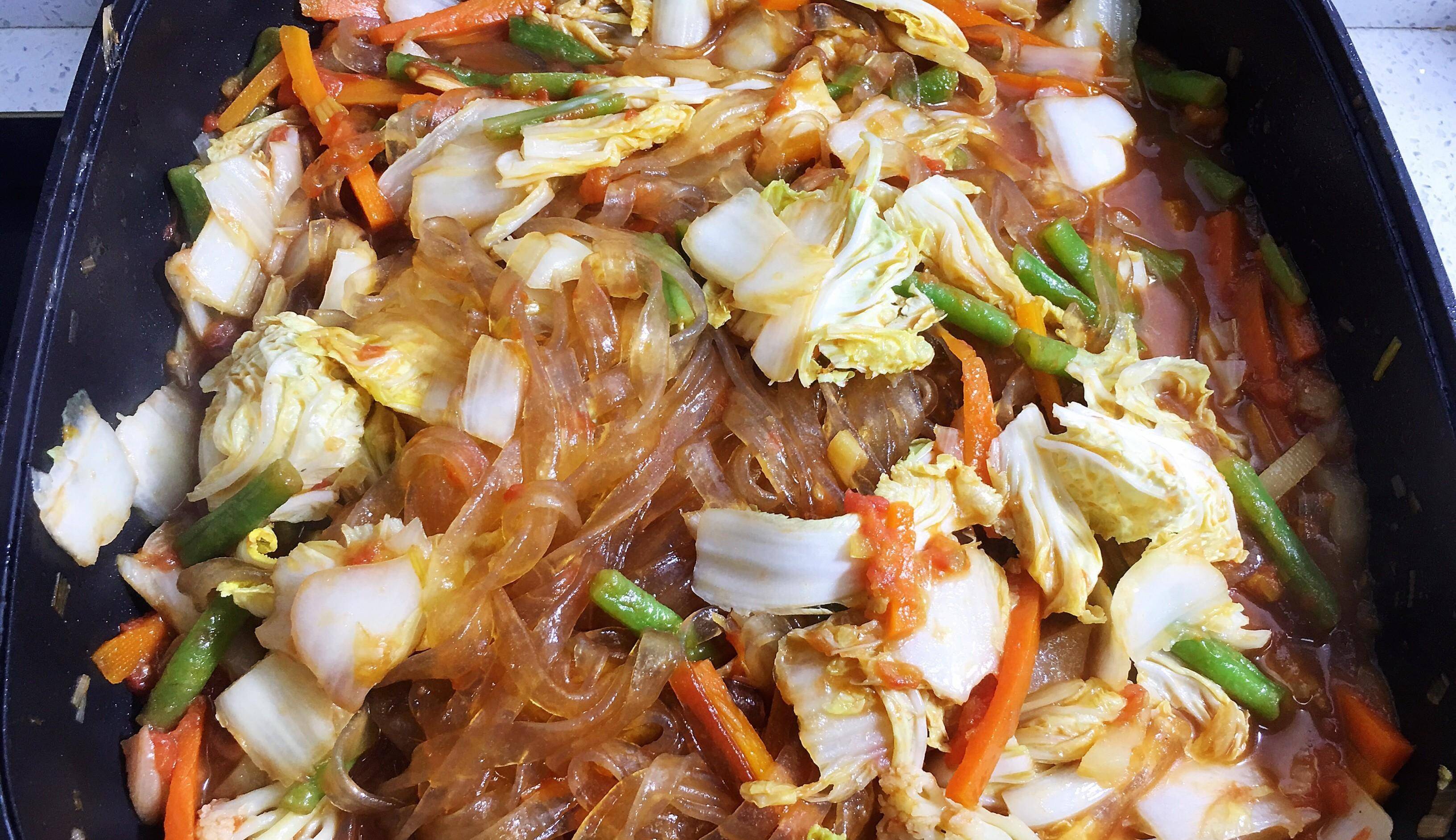 冬至前后,常吃此菜,不用放肉也很香,冷天烩一锅,暖和下饭_烩菜_娃娃菜