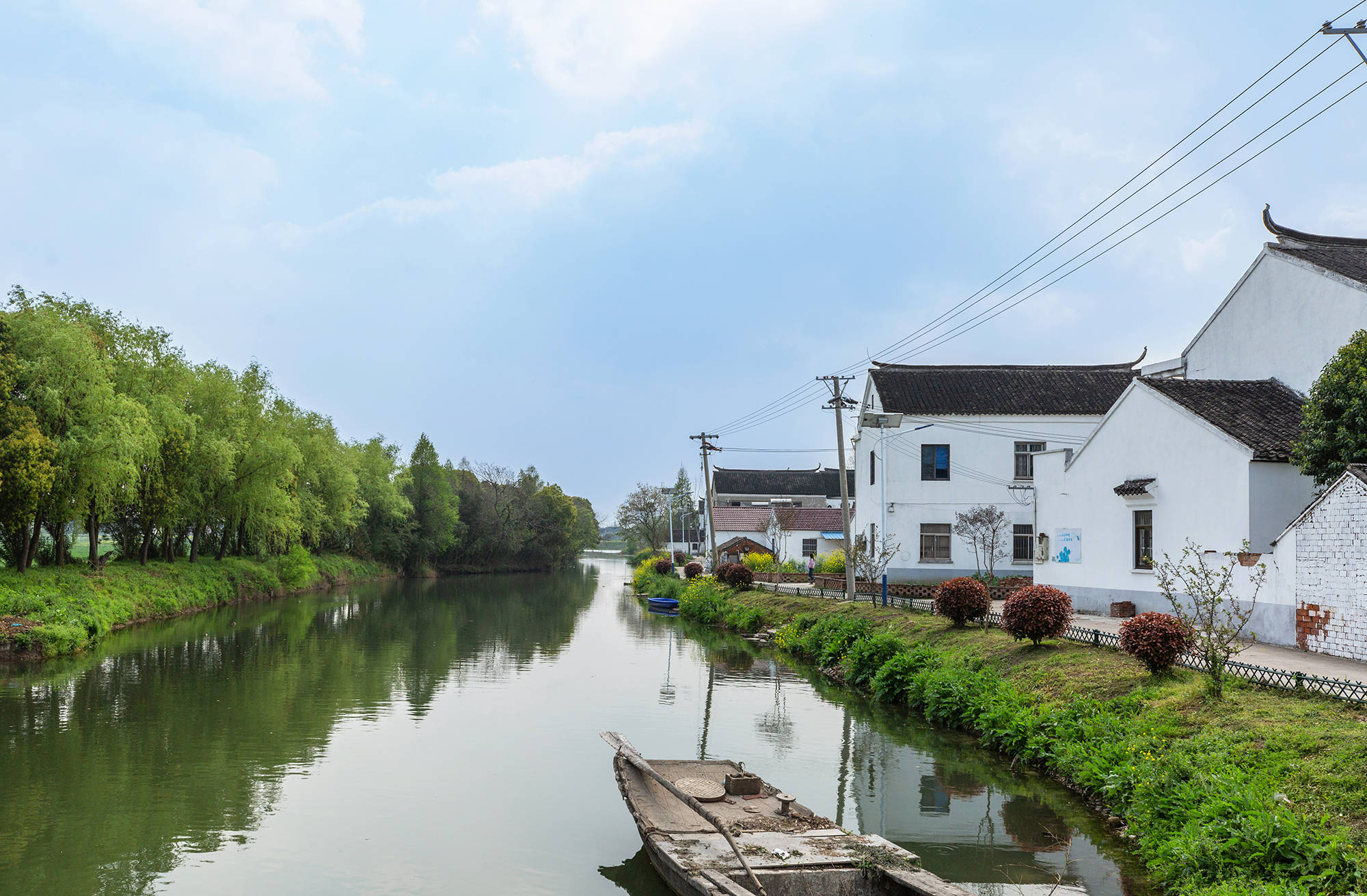 石桥村:旧村换新貌,村民露笑颜_乡村_村庄_北桥街道