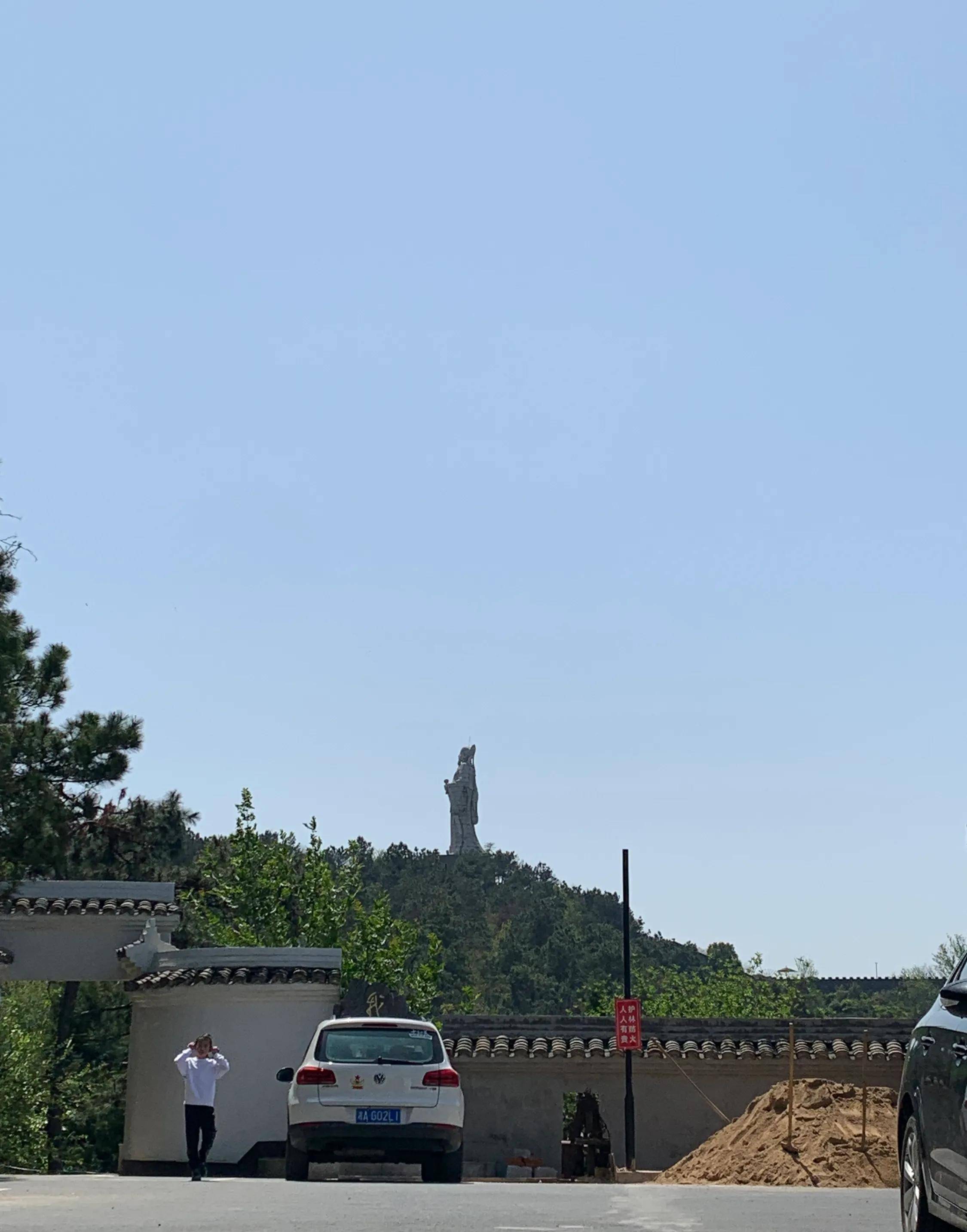 说走就走-武汉自驾白兆山李白文化景区_主要景点_停车场_晴天