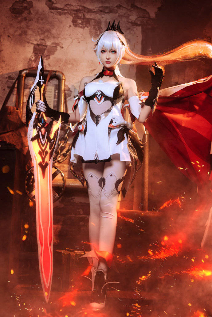 cos:崩坏3琪亚娜·卡斯兰娜cosplay正片10p-小南宫zzz_伊喵_白嫖_部落