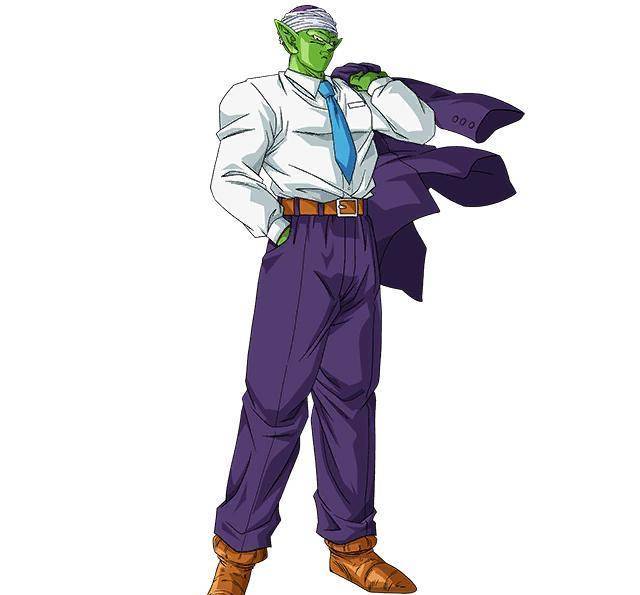 而当地球和平降临时,克林也不在穿武道服,而是穿上了西装当起了上班族