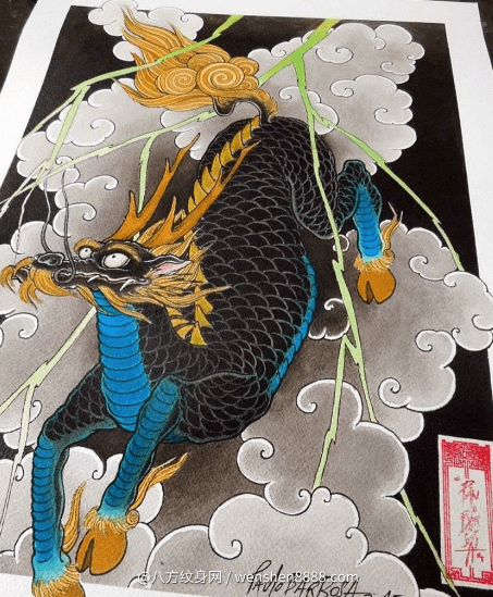 张起灵的麒麟纹身 真能算得上是纹身中的精品吗?_文化_审美_传统