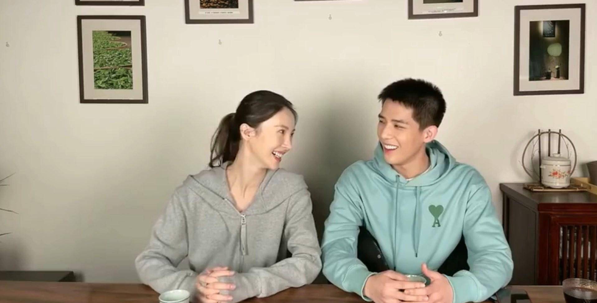 演员避嫌,看人点菜,金晨可不想一直盯着张继科,杨紫暖心打电话给小张