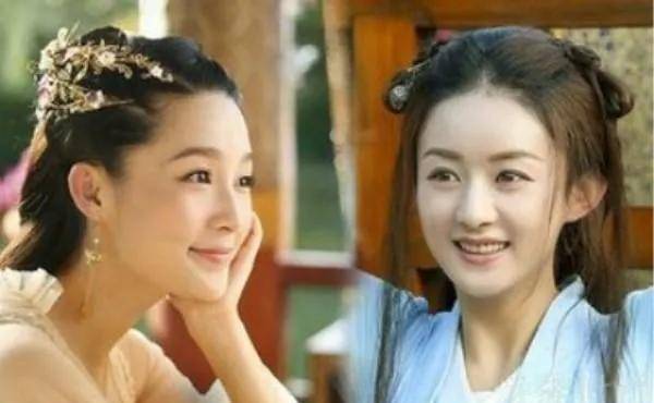 赵丽颖算不算顶级美女,看她和李沁同框就知道了_合作_白鹿原_眼神