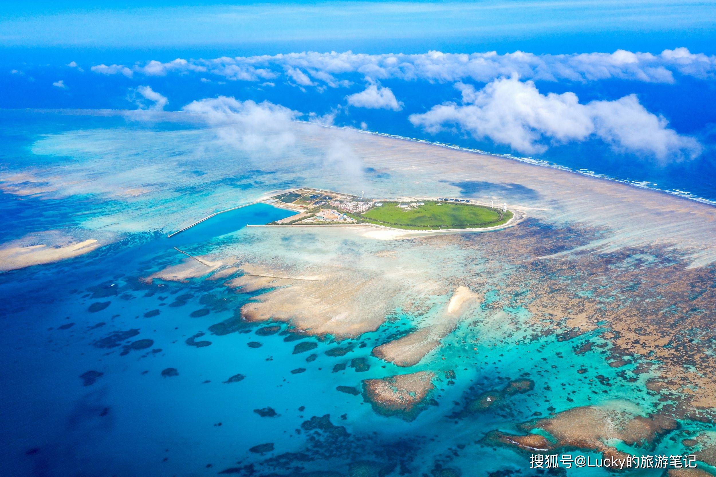 西沙群岛的美景 赶海图片