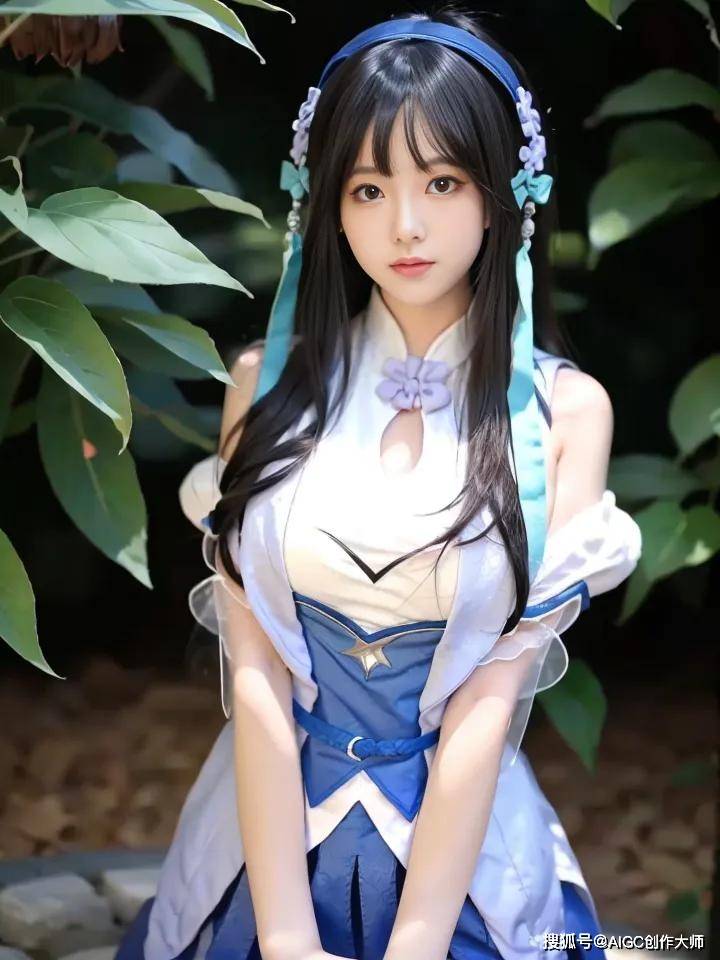 ai绘画系列(cosplay)-王者荣耀xishi_西施_游戏_美人
