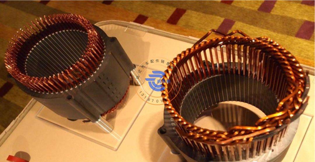 【震撼】扁线电机定子高清大图_绕组_结构_车邦