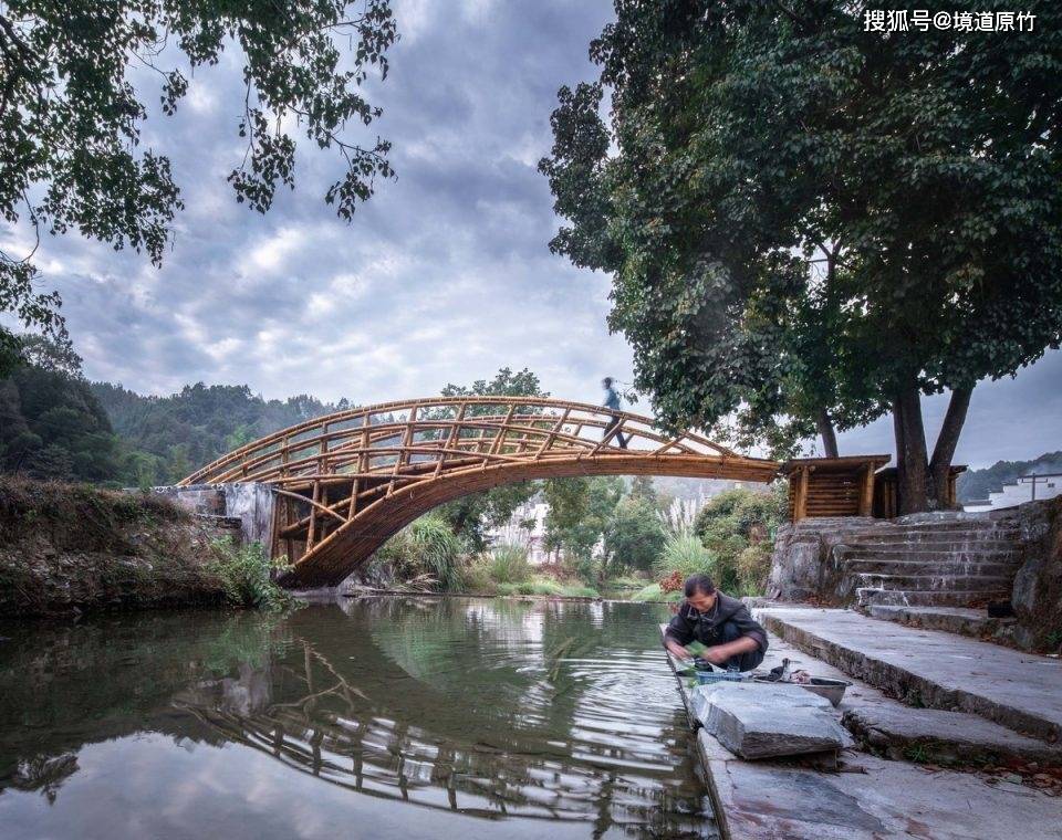 (设计 建造)_竹桥_建筑_印尼