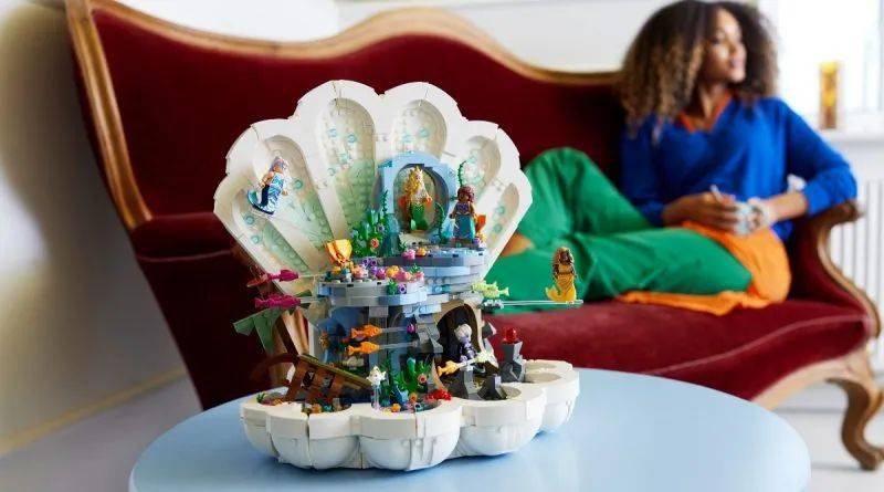 乐高设计师讲述43225小美人鱼贝壳奇境套装中贝壳的设计灵感来源