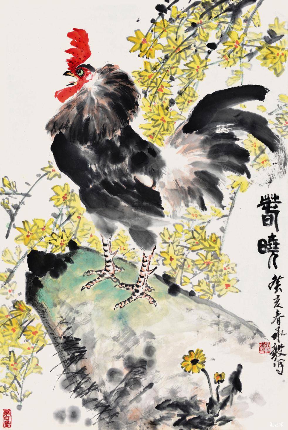 中国近现代名家画集李承毅_先生_年代_牡丹