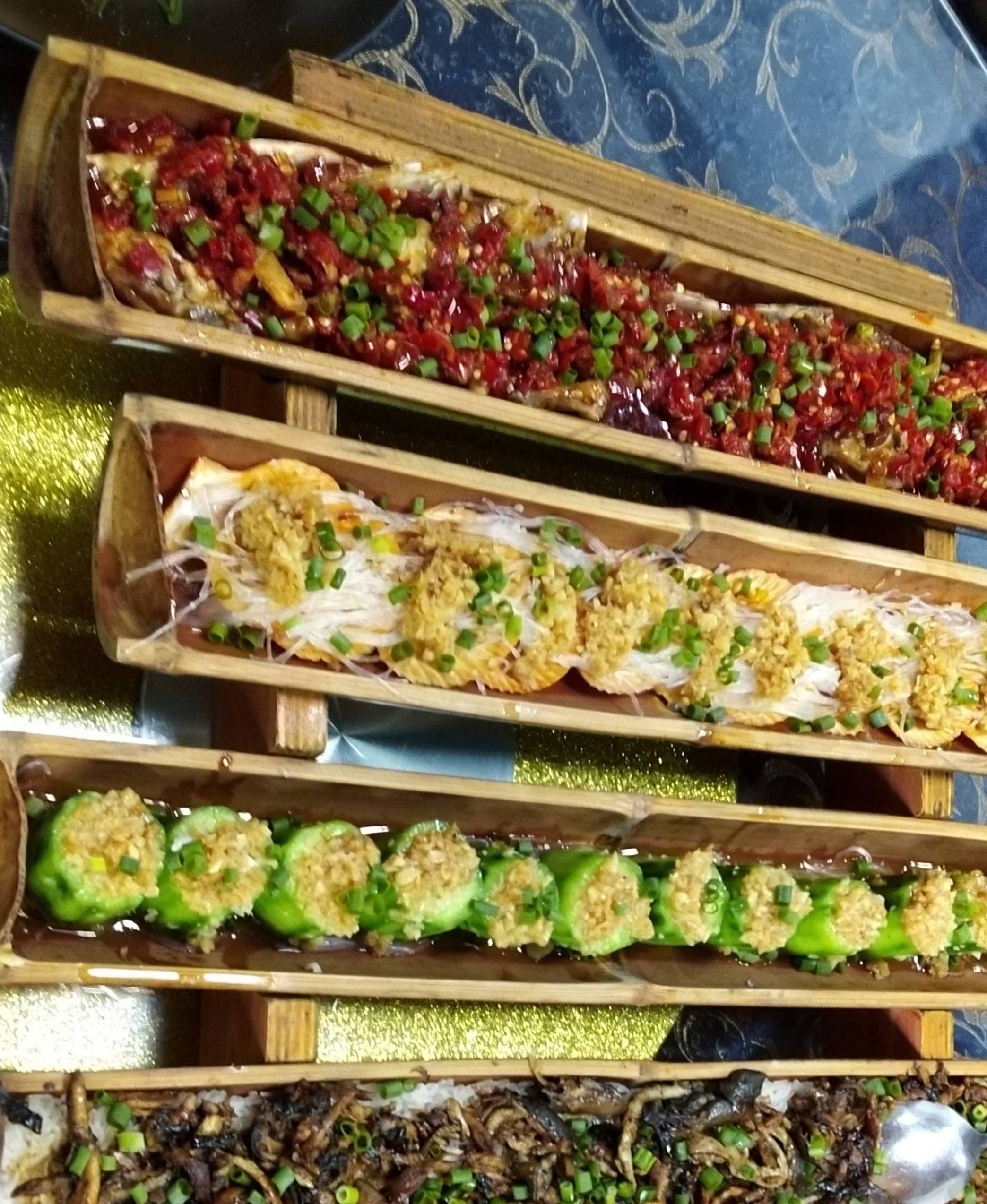 开平民间美食:隐于祥龙的竹味轩,融南北鲜味于竹筒,醇朴含香_传统_小