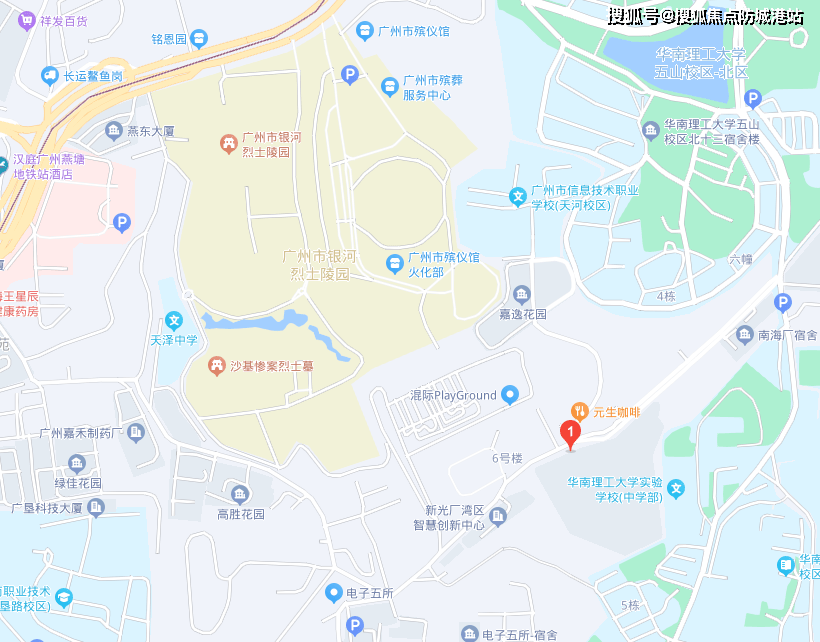 广州银河园地图图片
