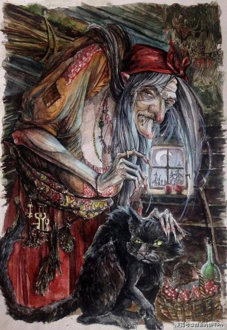 不要惹这位斯拉夫地区广为流传的女巫_山区_俄罗斯_森林