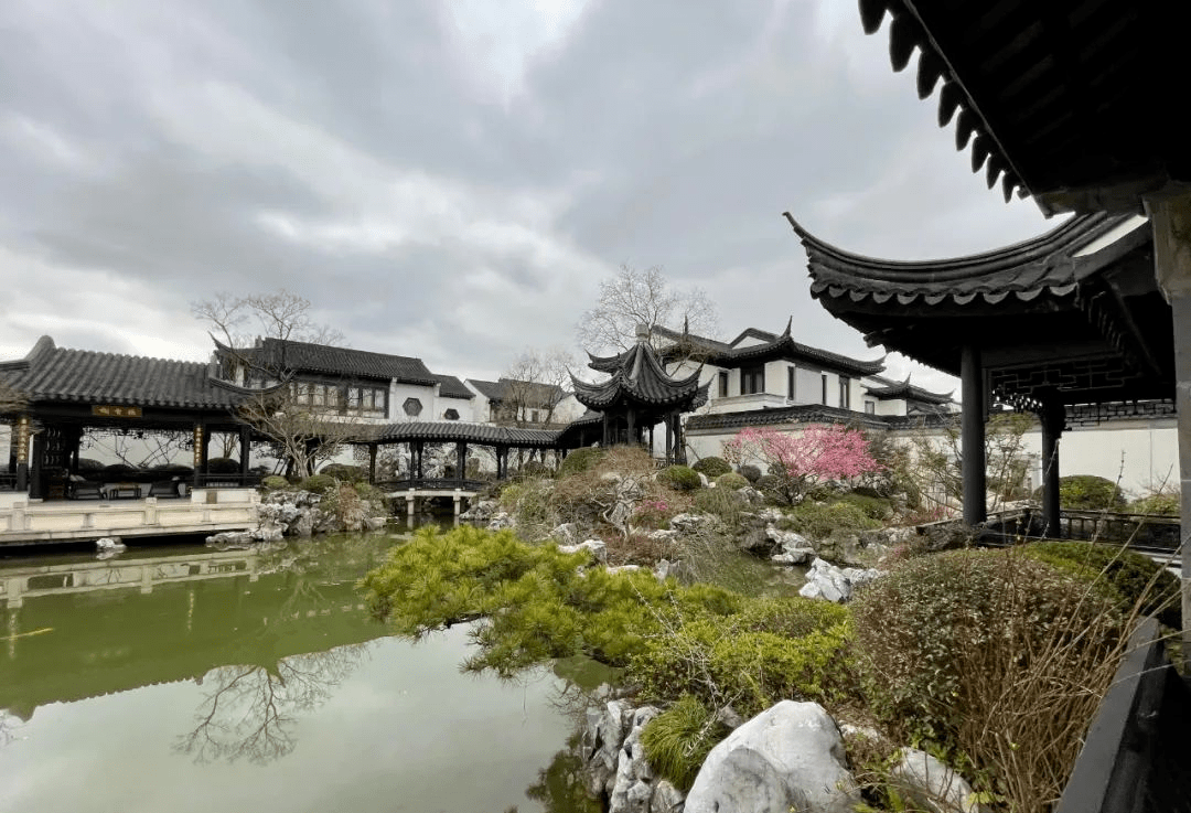 上海浦江桃花源苏式园林别墅(闵行上海桃花源)总价约3500万元起即将