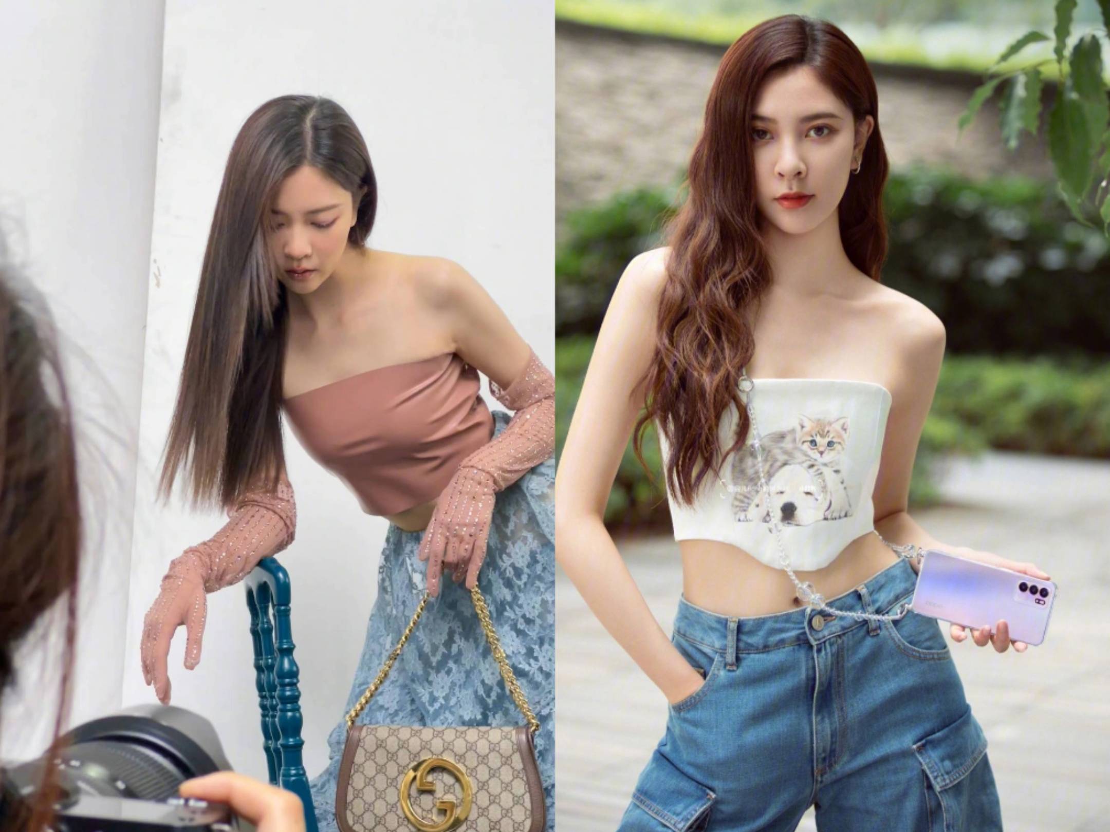 这个夏季,拥有优越腹肌线条的小姐姐,可以借鉴宋妍霏这样的穿搭方式