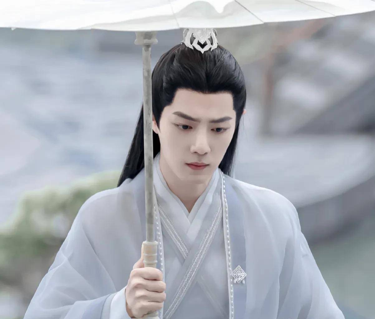 一不小心就成了"娘气"_肖战_古装_造型