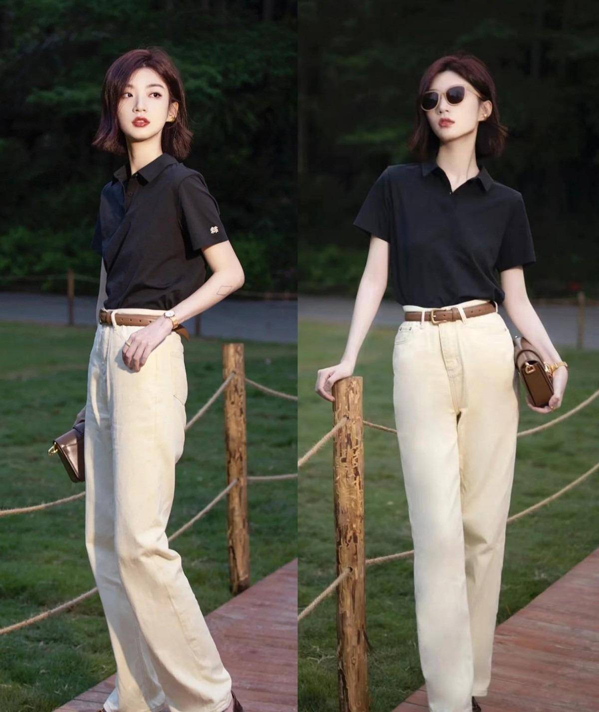 夏季通勤装这么穿很提气质,简单洋气又显质感,越看越高级