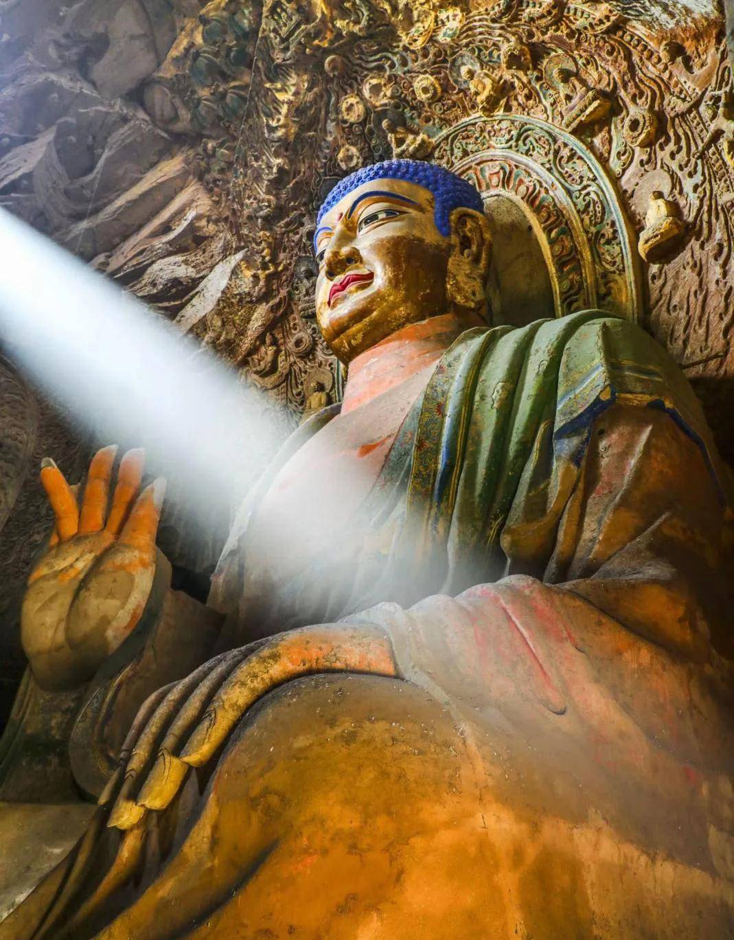 彬州市大佛寺石窟景区被确定为国家4a级旅游景区_陕西省_领导_造像