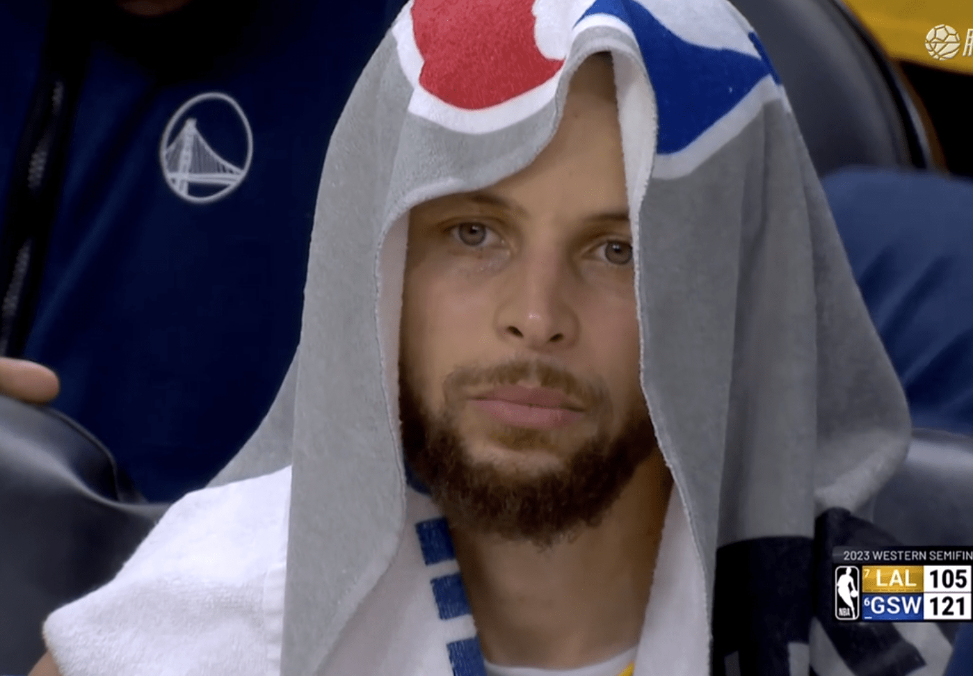 勇士大胜库里却没有笑容!