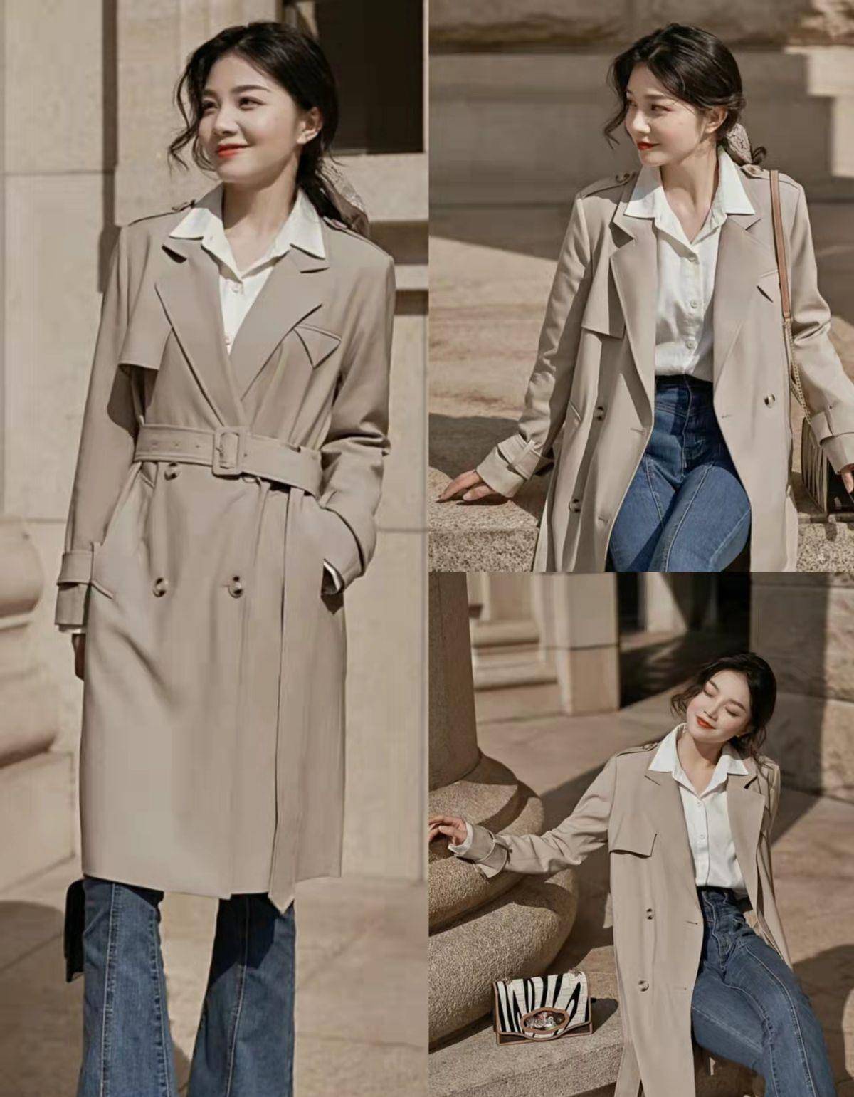 春季风衣怎么搭配?九种简单搭法好看又实用,轻轻松松穿出气质范