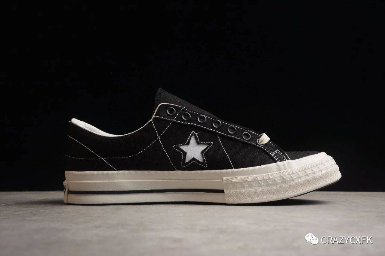 匡威converse cons one star j vtg canvas 黑白日潮木村复古帆布鞋