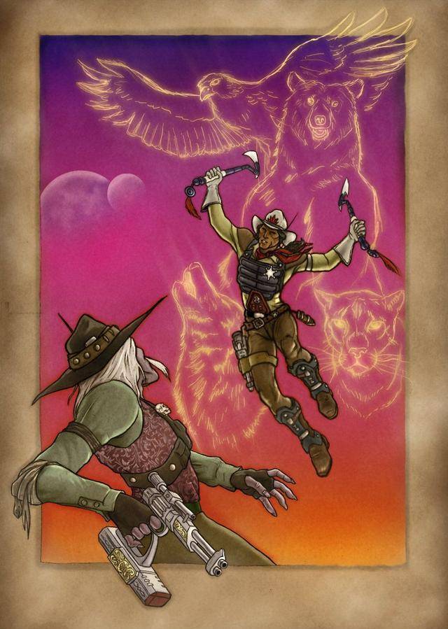 布雷斯塔警长:披着科幻外星元素表皮的西部牛仔动画片_美国_塞拉_神枪