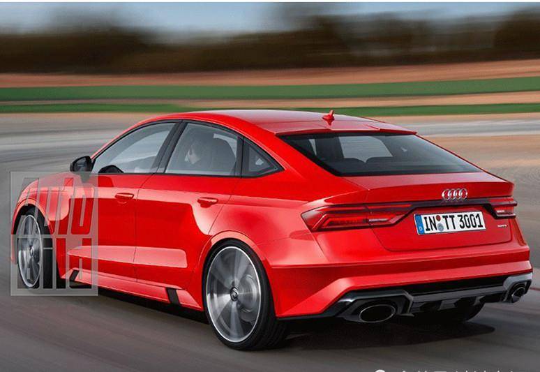 奥迪tt四门版渲染图曝光,风格凌厉,颜值很高_搜狐汽车_搜狐网