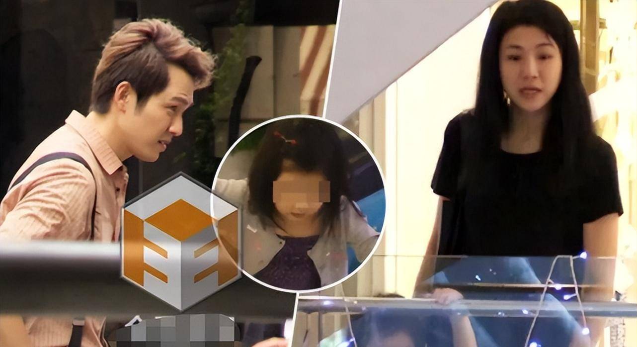 女方长发披肩身材高挑,隐婚多年还育有一女_谢易桦_女士_绯闻