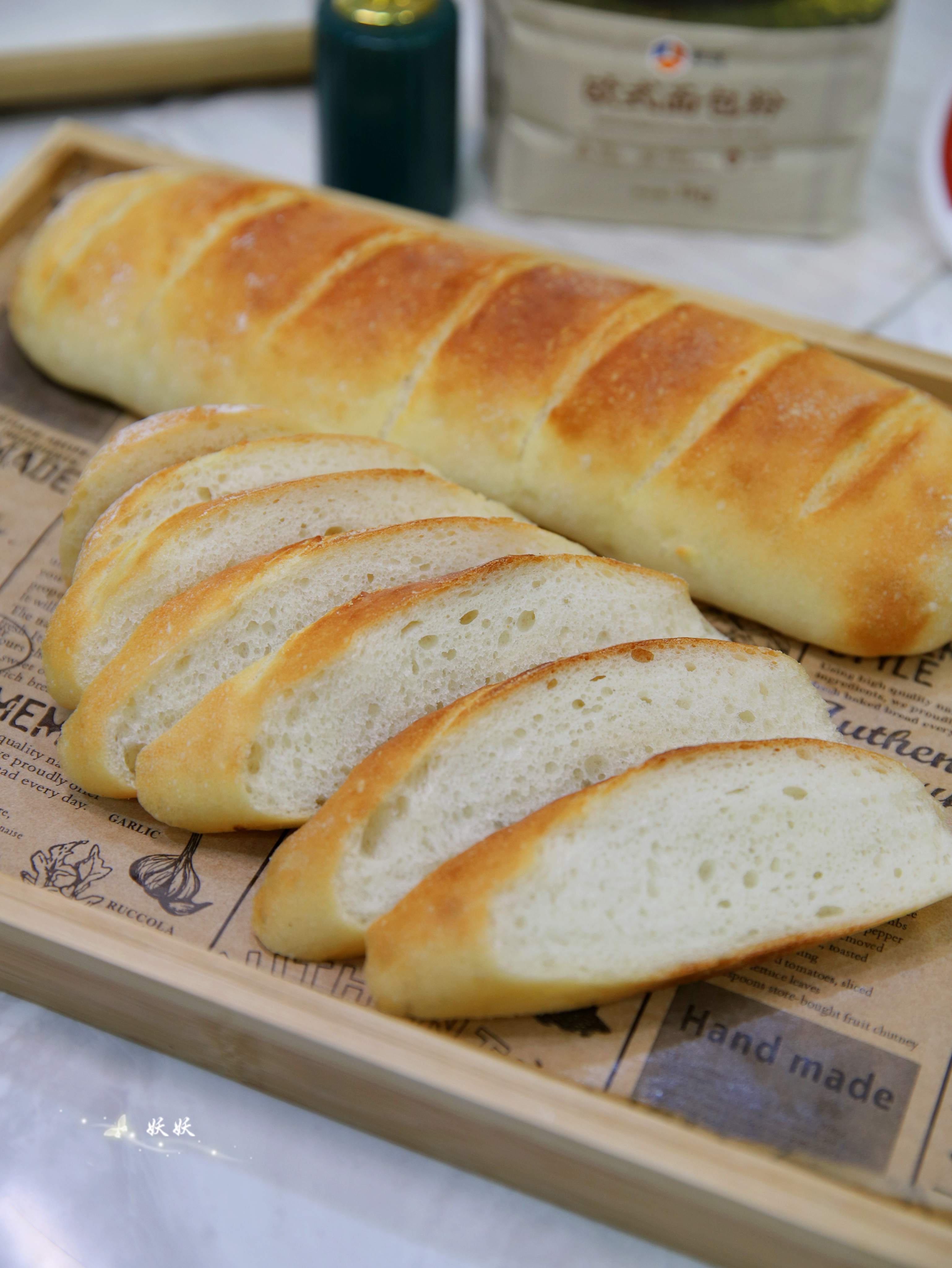 超级简单的波兰种欧包,无糖无油,全程不需要揉面,放3天都喧软_面团