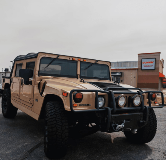 越野之王——悍马h1贴上了美国原装进口dsck ppf_搜狐汽车_搜狐网