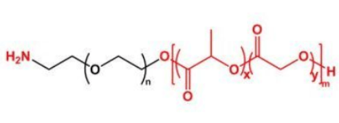 穿膜肽聚己內酯-腙鍵-聚乙二醇-氨基fitc-dextran4000二硬脂酰基磷脂