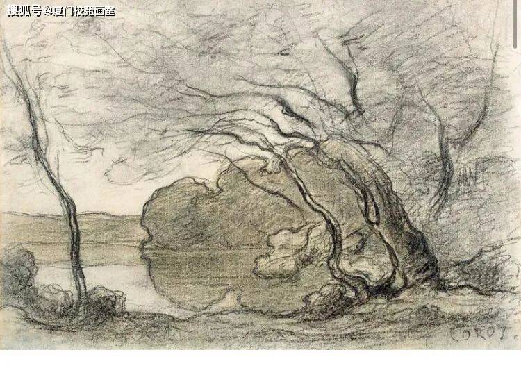 毕沙罗是大师的老师 | 看看毕沙罗的老师的素描手稿_魅力_塞尚_风 