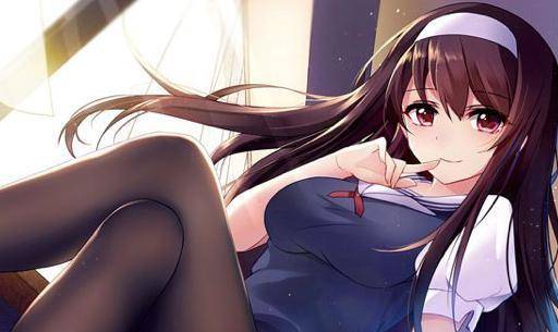 对于日本人而言,过膝袜有特殊的含义_穿着_袜子_动漫