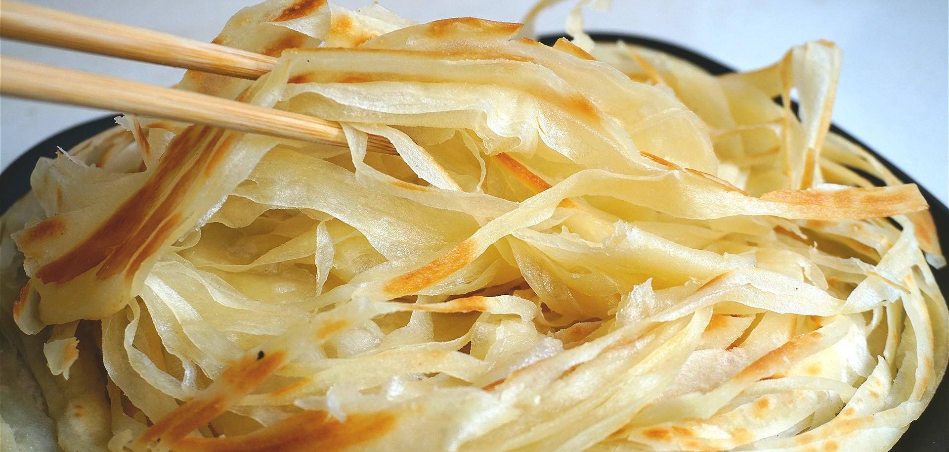 图片[3]-L59869千层手抓饼制作教程，层次分明酥掉渣，家常商用做法-简创库网