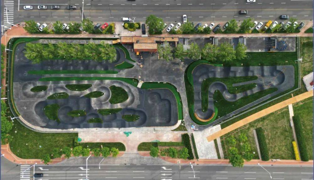 天津这个公园正式开放!_运动_城市_赛道