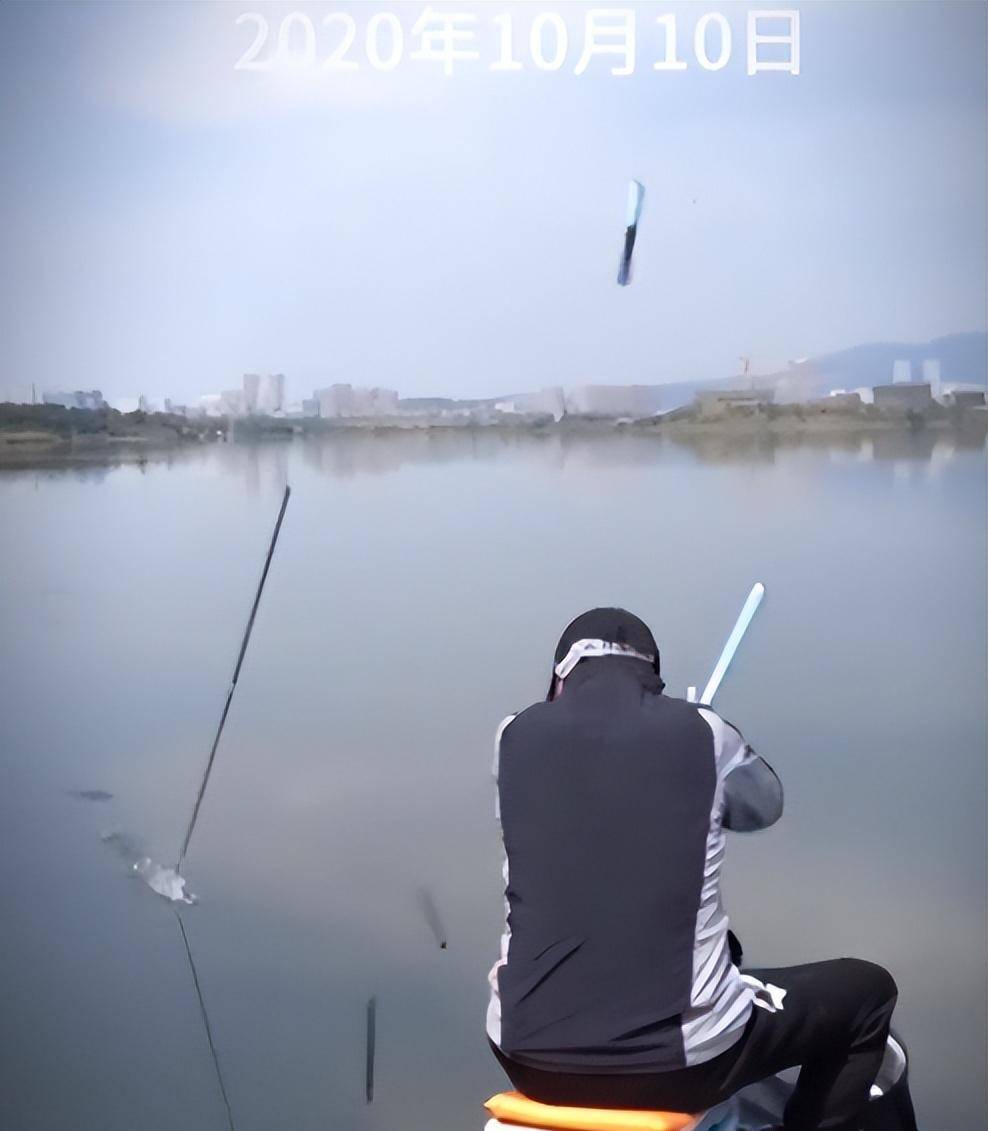 不是反过来,是正常钓鱼_先生_线组_鱼竿