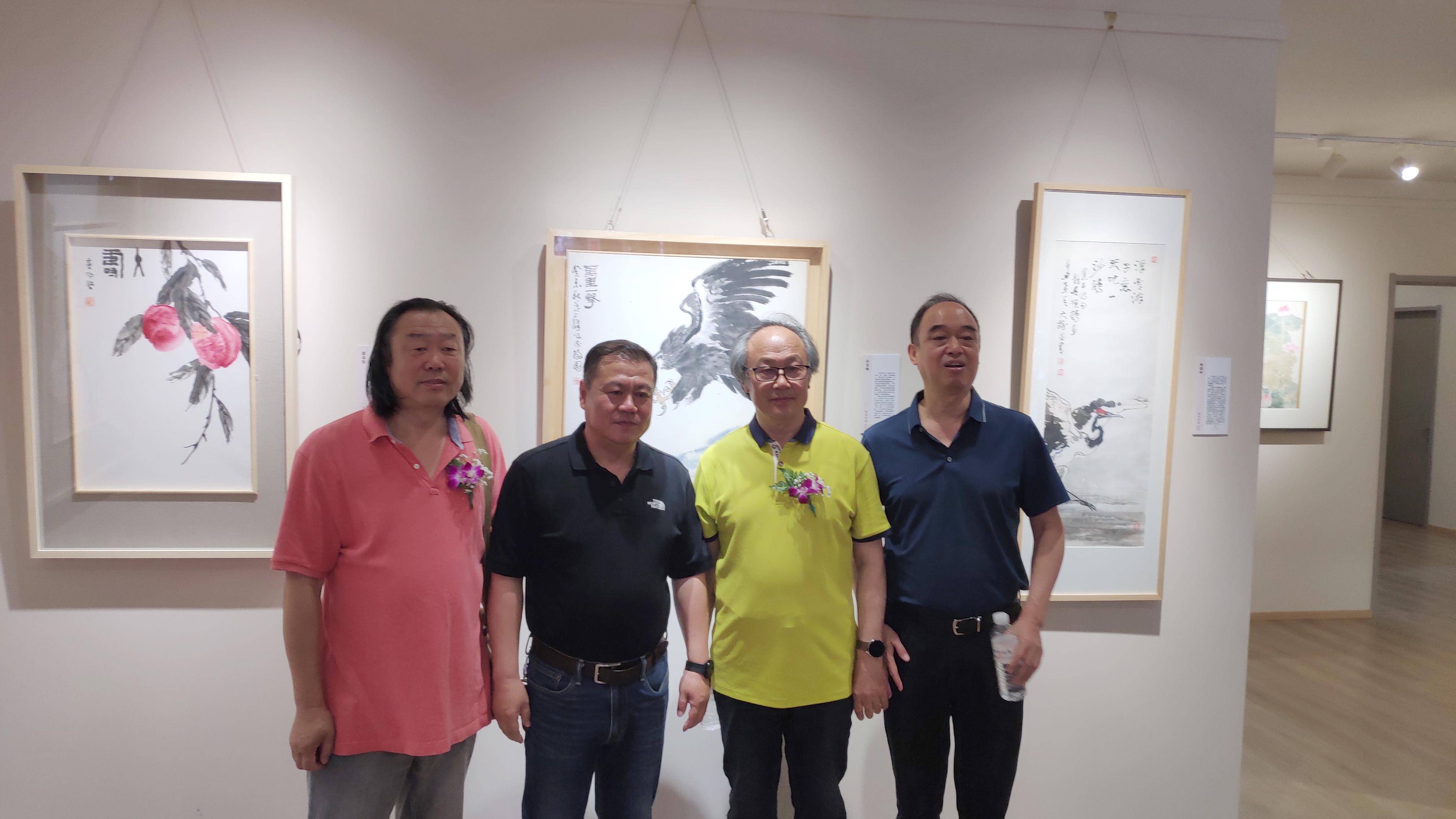 鸿德艺术馆新启航书画作品邀请展开幕_展览_场馆_版权