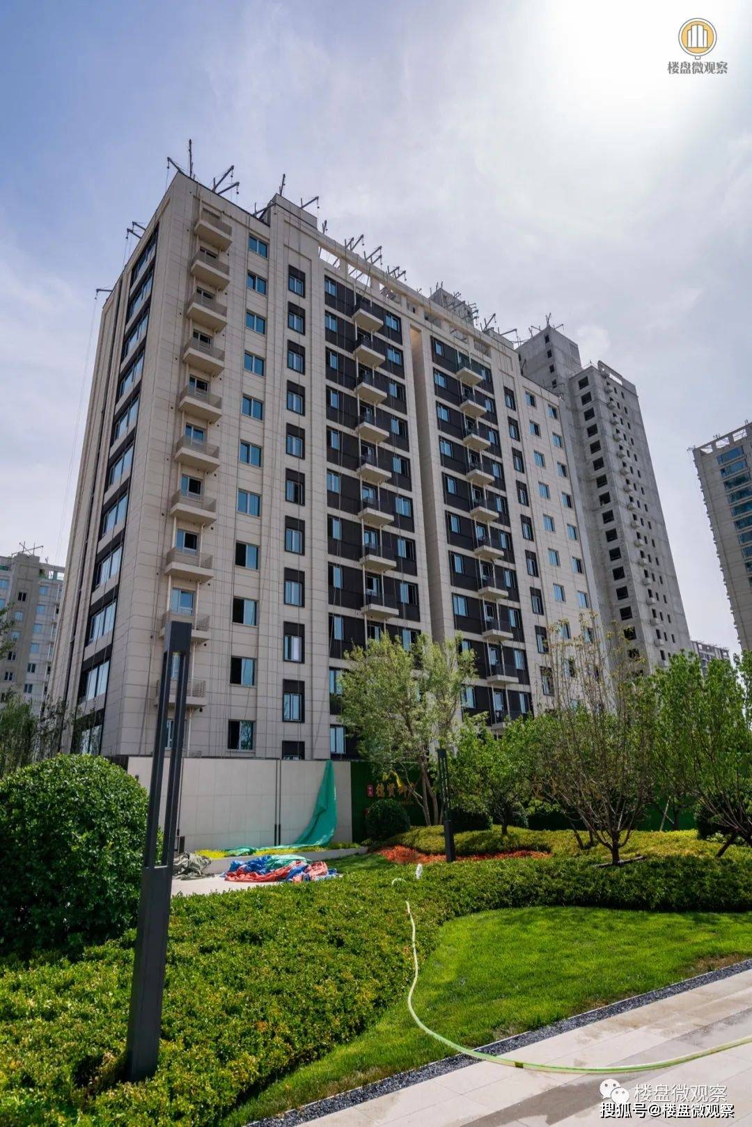 3万起 东坝四使馆准现房 德贤御府 项目工地看了看_国际_朝阳区_华樾