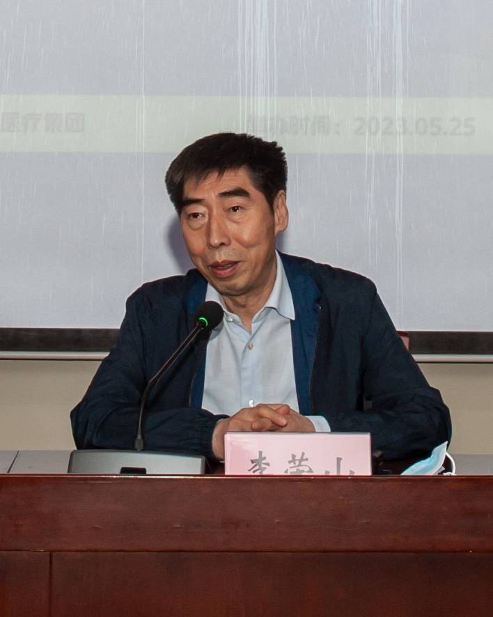 启动仪式上,李荣山院长表示会一如既往的把帮扶工作落到实处,并将在